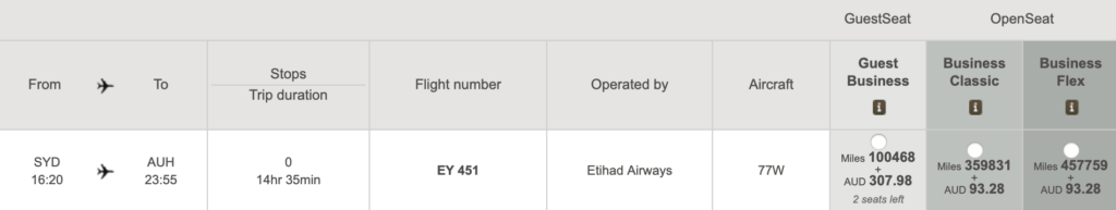 Etihad Guest (Etihad Airways)