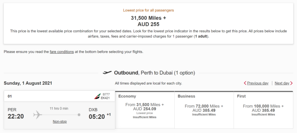 Emirates Skywards (Emirates)