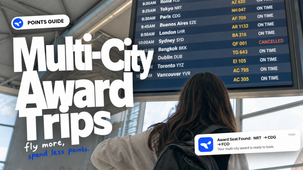 multi-city award trips