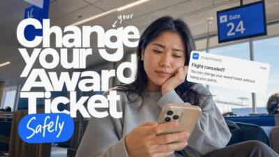 cancel or change award tickets