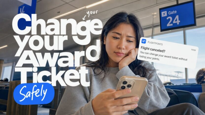 cancel or change award tickets
