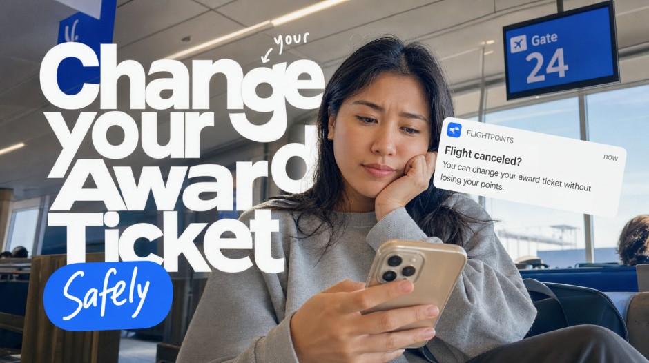 cancel or change award tickets