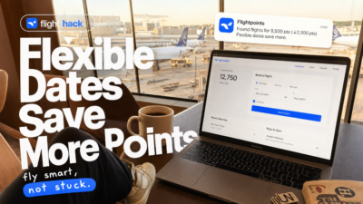 How to use flexible dates for flights