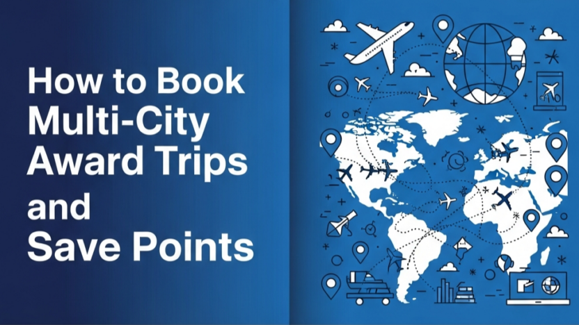 How to Book Multi-City Award Trips and Save More Points: 7 Easy Steps for All Card Users