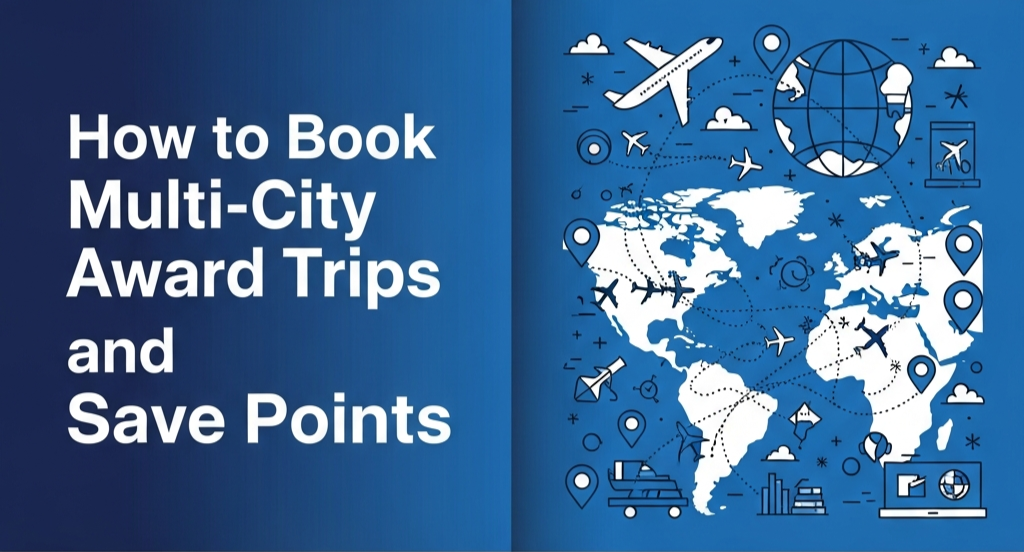 How to Book Multi-City Award Trips and Save More Points: 7 Easy Steps for All Card Users