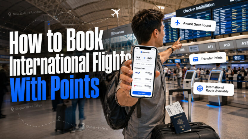 How to Book International Flights With Points
