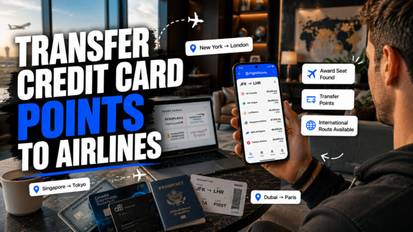 Transfer Credit Card Points to Airlines