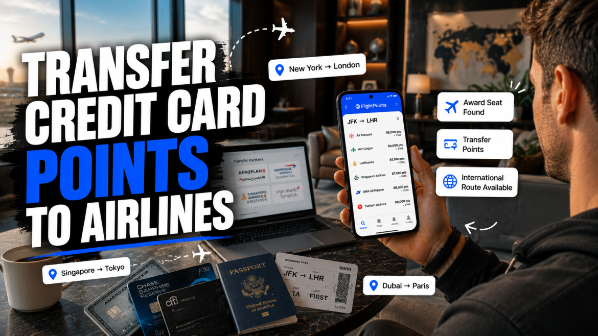 Transfer Credit Card Points to Airlines