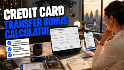credit card transfer bonus calculator