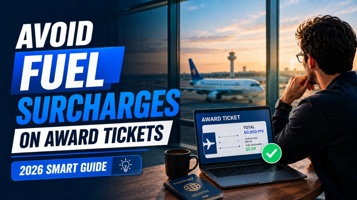 how to avoid fuel surcharges on award tickets