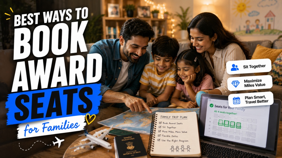 best ways to book award seats for families