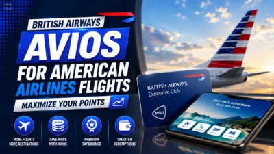 Award chart for American airlines