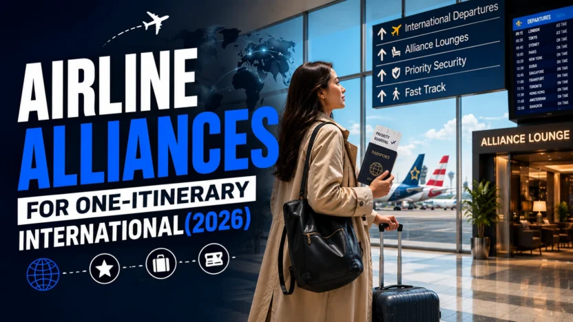 Airline Alliances for Booking International Flights on One Itinerary