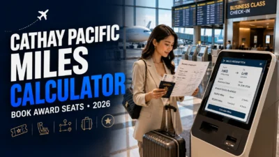 Cathay Pacific Miles Calculator to Find and Book Award Seats