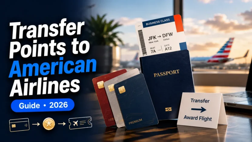 credit card points transfer to American Airlines