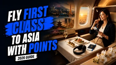 First Class to Asia with Points 2026 guide