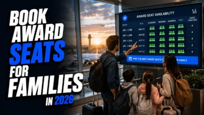 How to Book Award Seats for Families in 2026