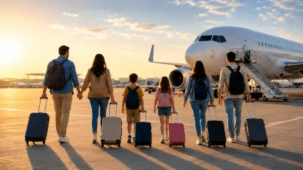 flights for family and friends
