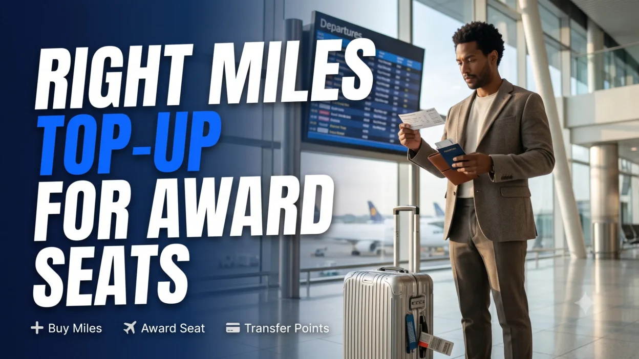 Choose the Right Miles Top-Up Option
