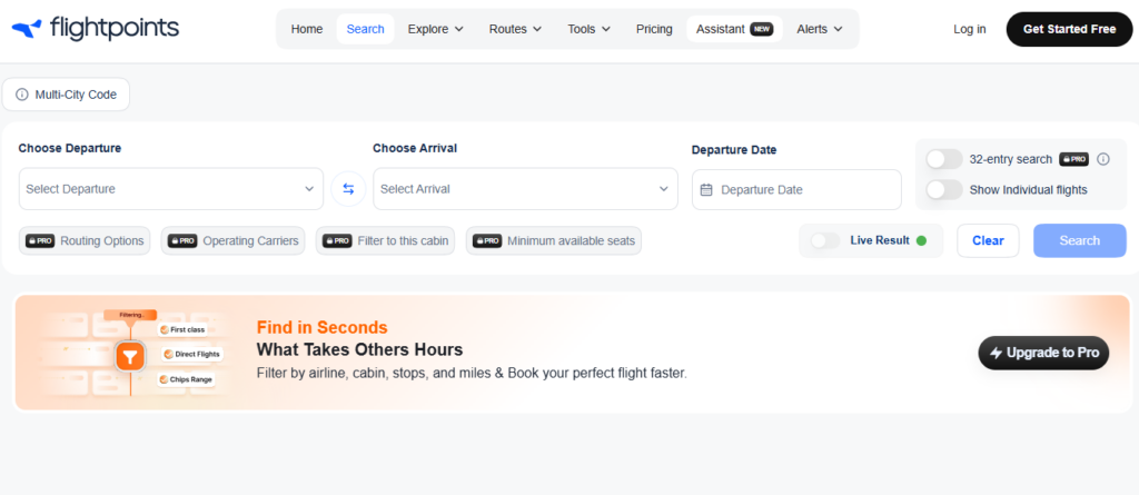how to book flights with points