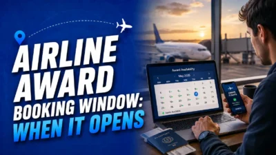 Airline Award Booking Window