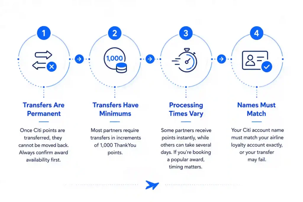 Citi ThankYou Transfer Partners