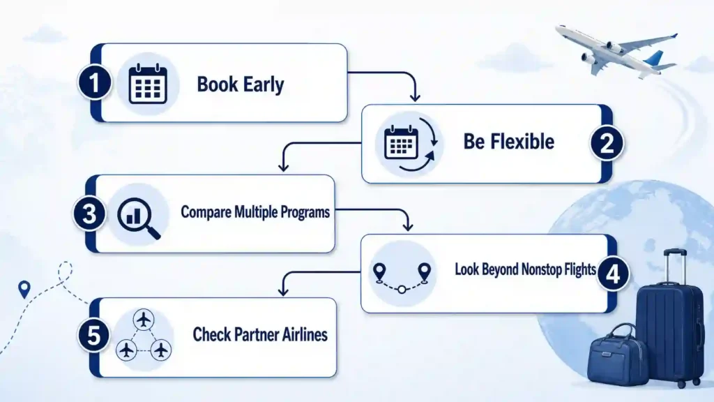 Airline Reward Points for Business Class