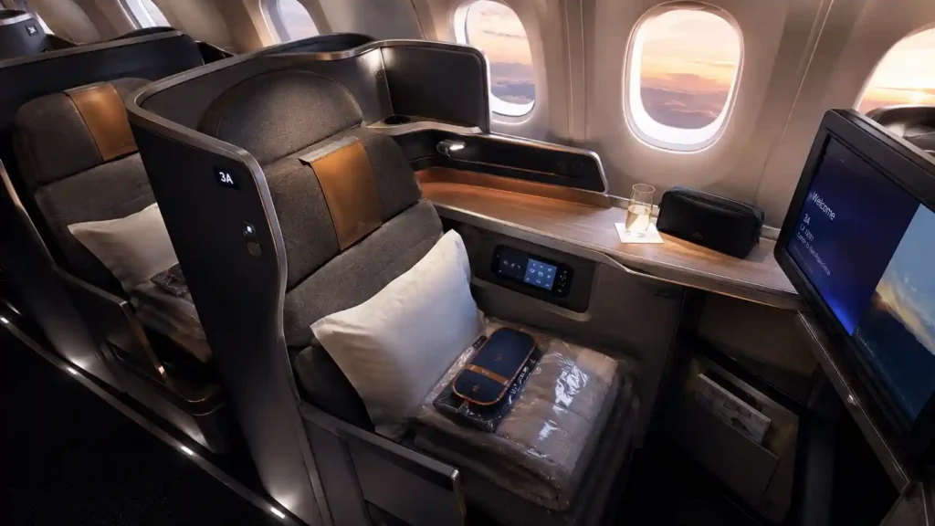 redeeming points for premium cabin flights