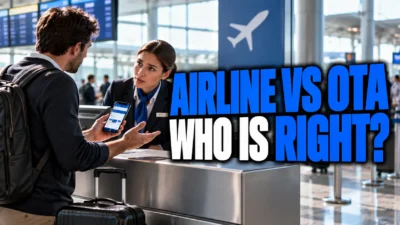 Airline Website Says Sold Out but OTA Available