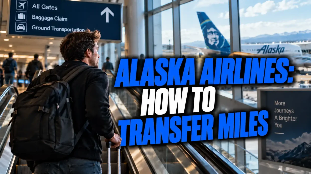 Transfer Miles to Alaska Airlines