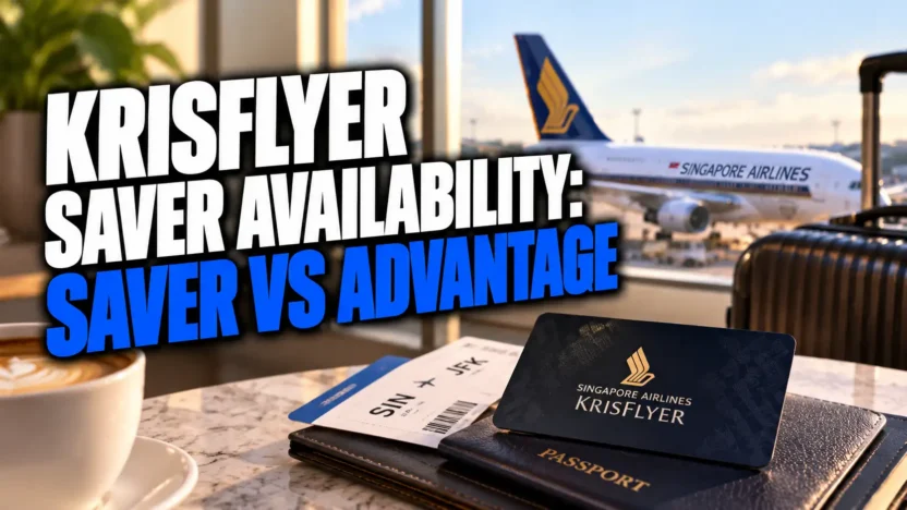 KrisFlyer Saver Availability