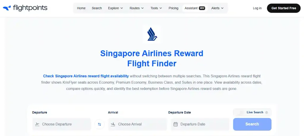 KrisFlyer Saver Availability