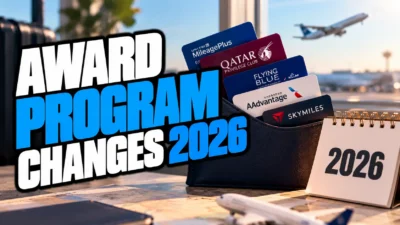 Award Program Changes 2026