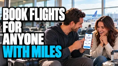 Book Award Flights for Someone Else