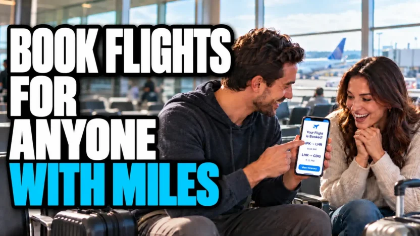 Book Award Flights for Someone Else