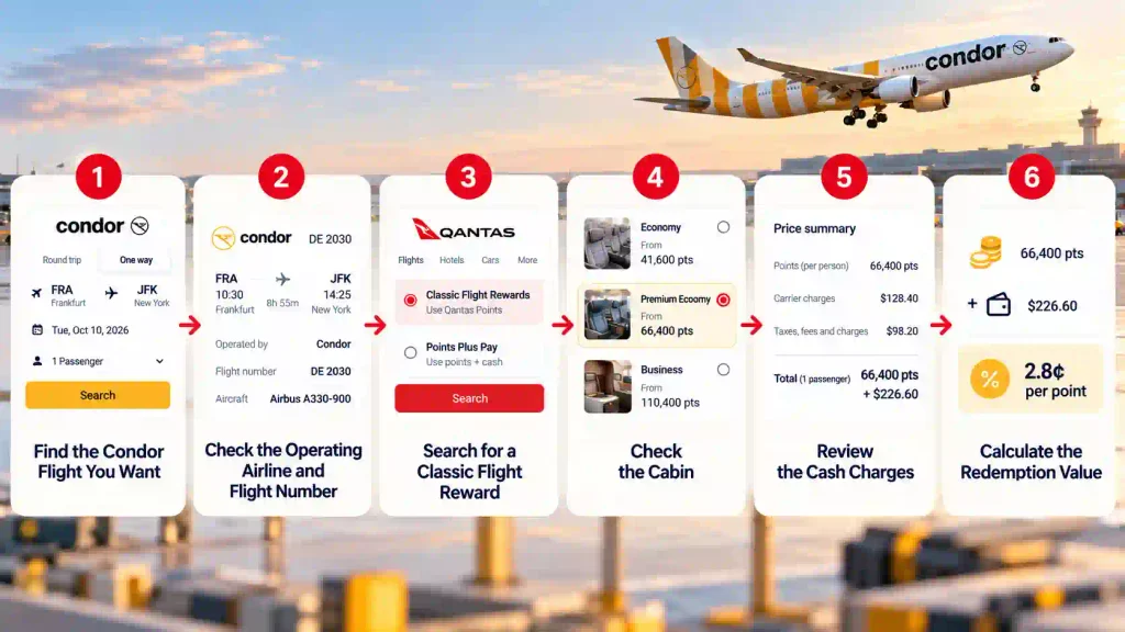 Book Condor With Qantas Points