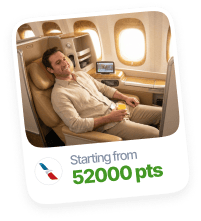 Business class points card